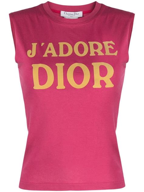 j'adore dior top|pre owned christian dior tops.